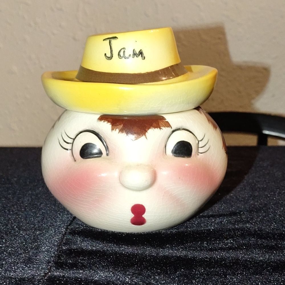 Vintage Deforest California Pottery 1956 Jam Jar